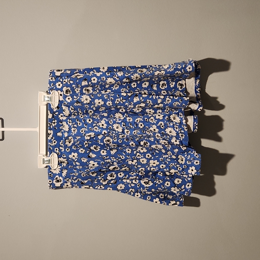 Floral mini skirt